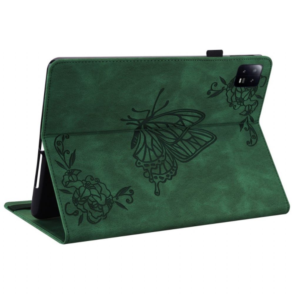 Cover Xiaomi Pad 6 Vlinderprint Bescherming Hoesje