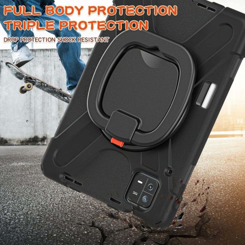 Hoesje Voor Xiaomi Pad 6 Draaibare Standaard Met Schouderriem