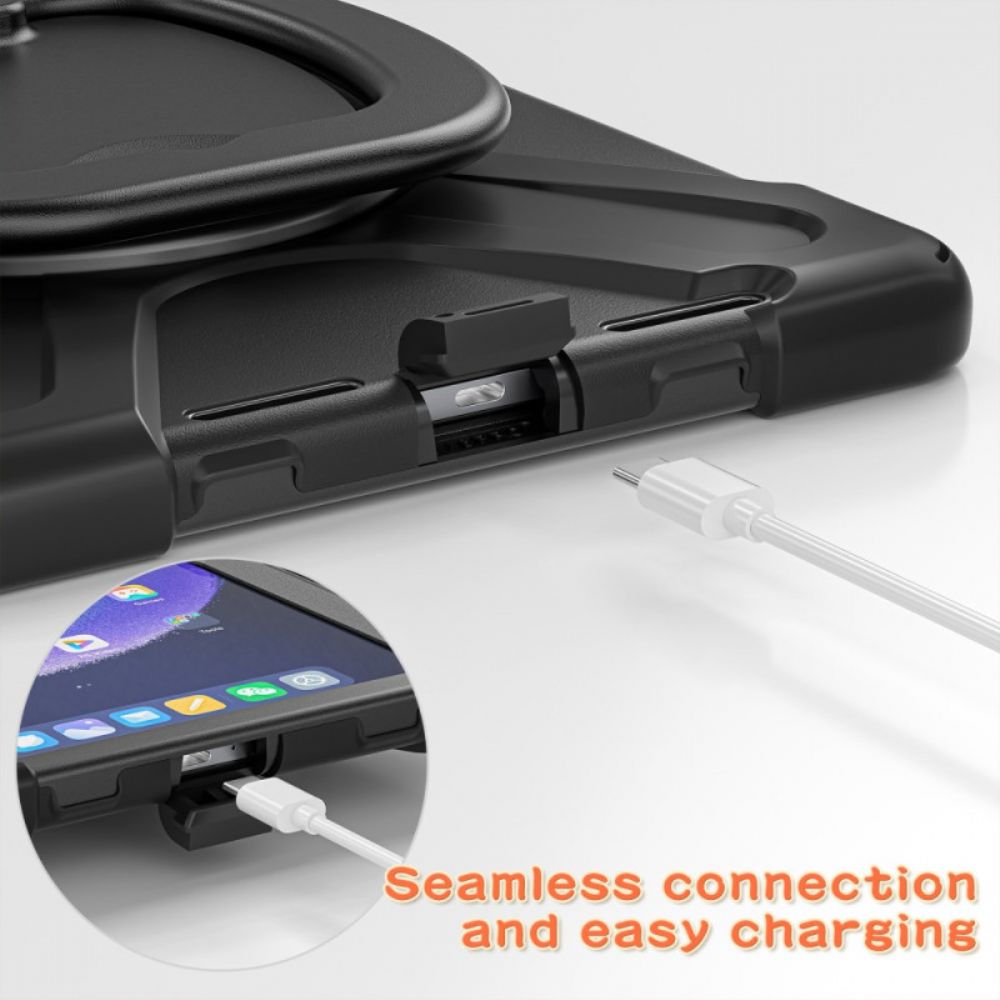 Hoesje Voor Xiaomi Pad 6 Draaibare Standaard Met Schouderriem