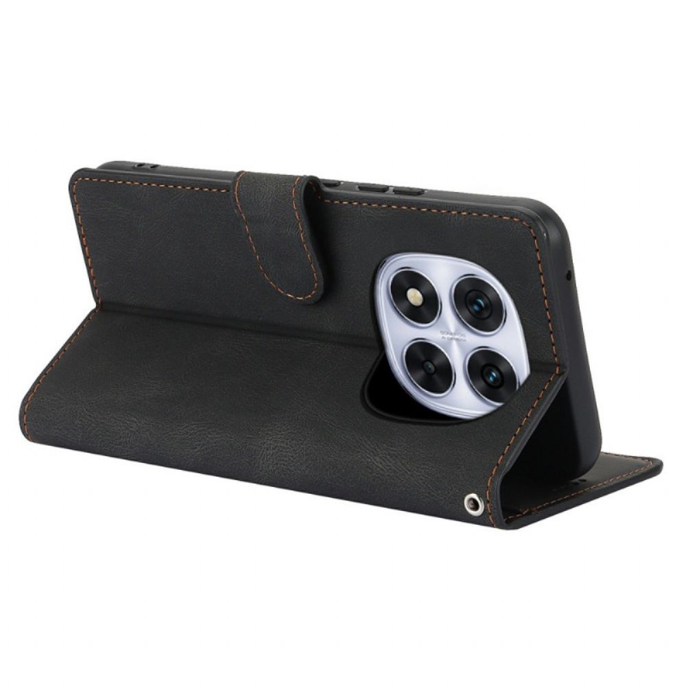 Bescherming Hoesje Xiaomi Redmi Note 15 5g Retro Suède-effect