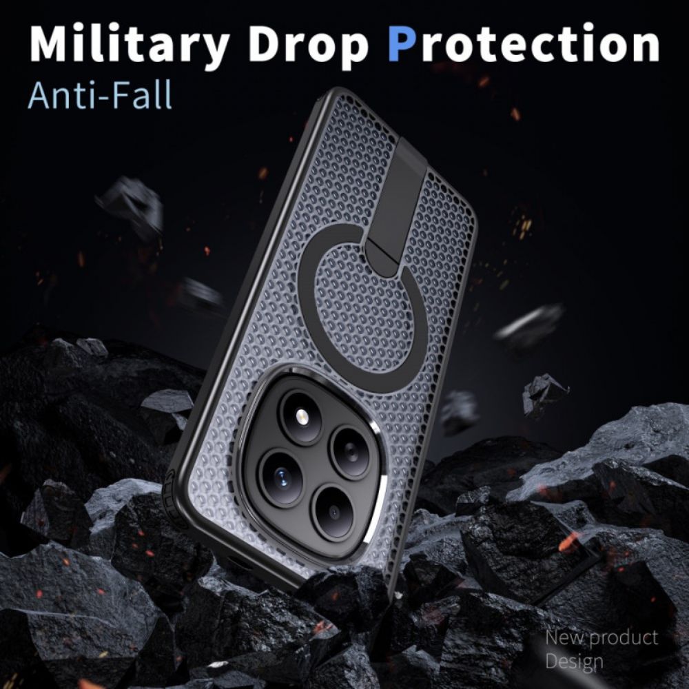 Flip Case Leren Xiaomi Redmi Note 15 5g Rastertextuur