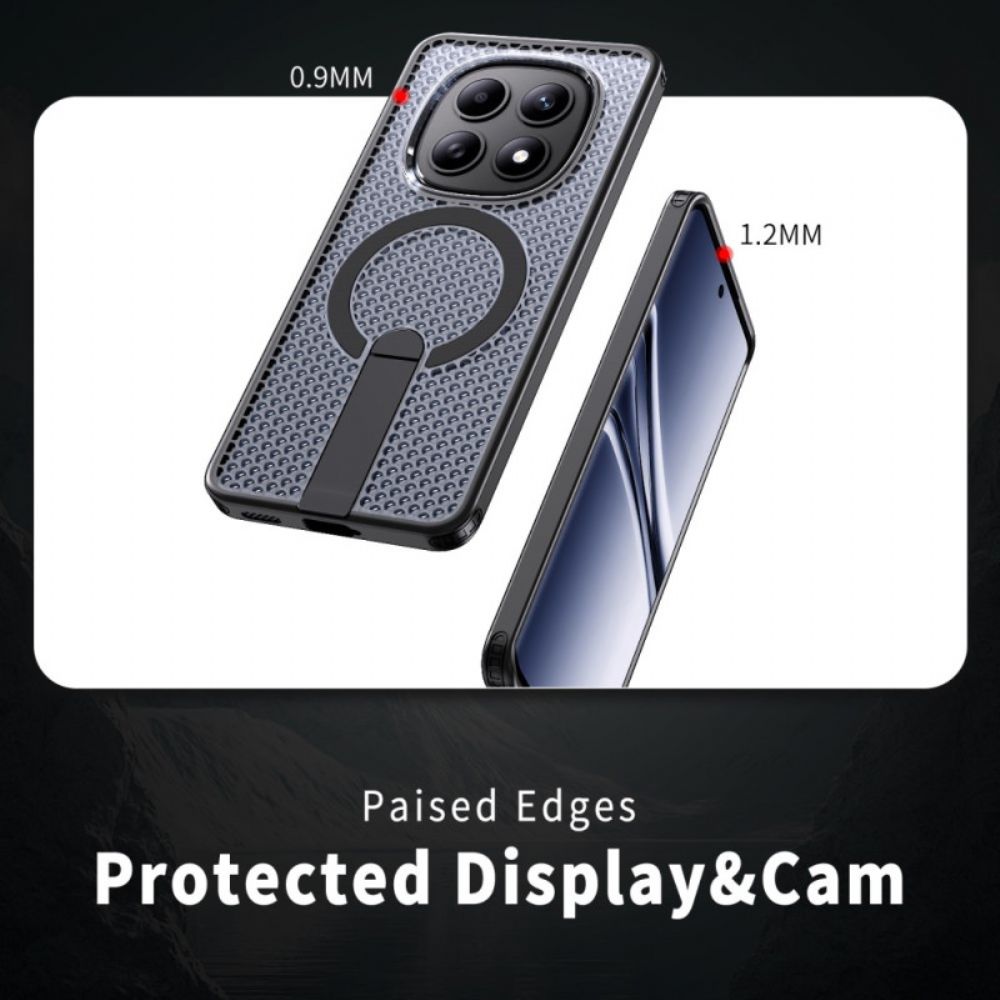 Flip Case Leren Xiaomi Redmi Note 15 5g Rastertextuur