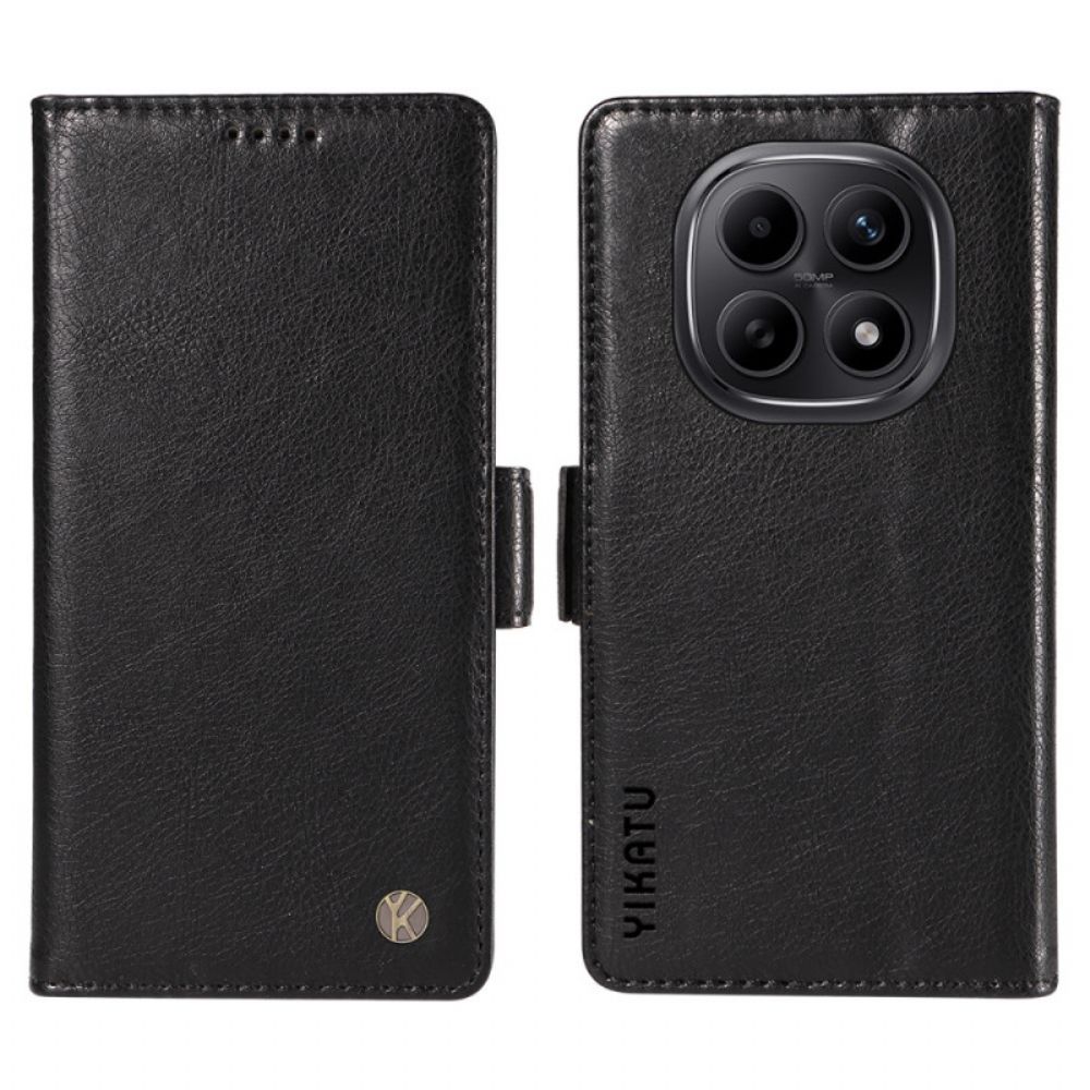 Flip Case Leren Xiaomi Redmi Note 15 5g Yikatu