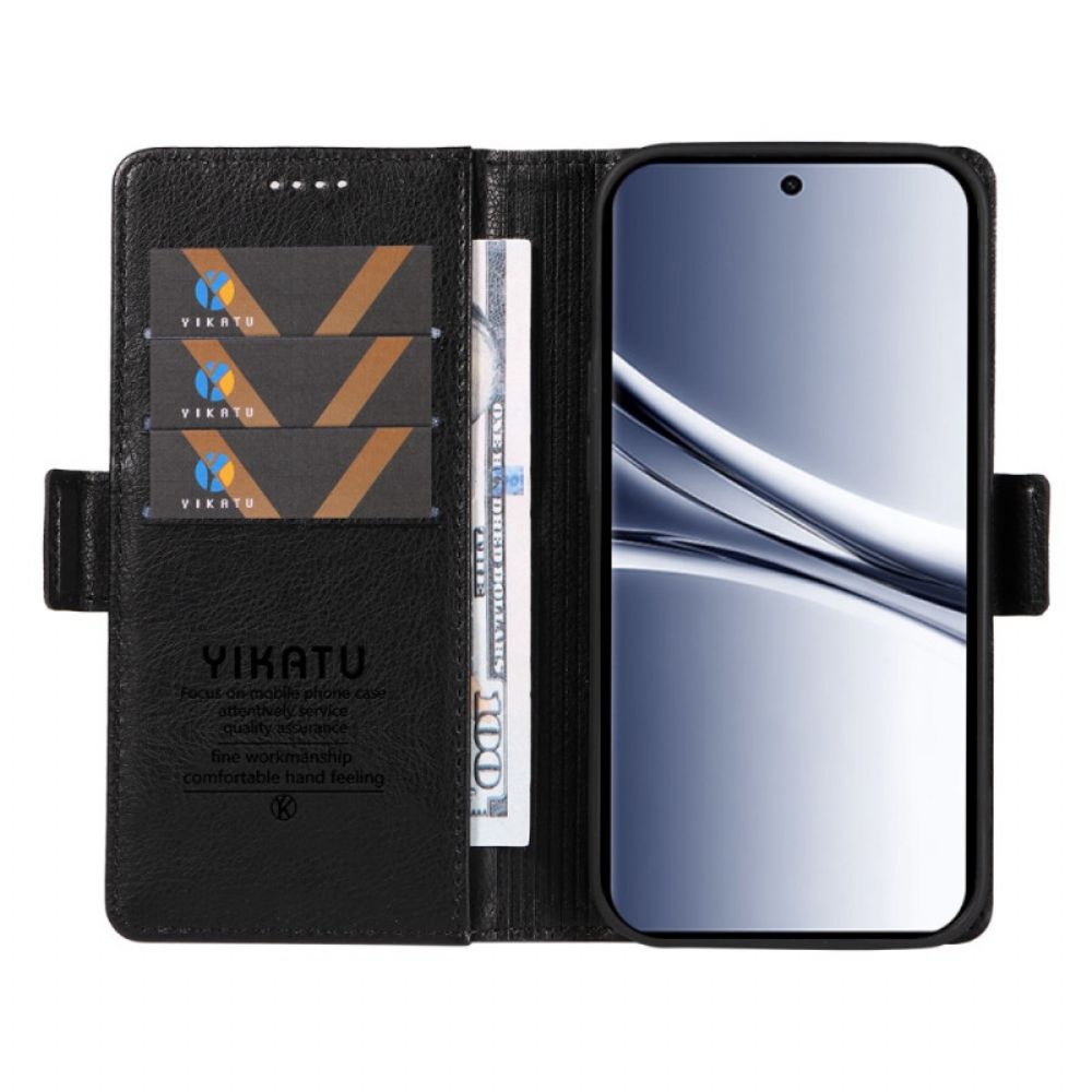 Flip Case Leren Xiaomi Redmi Note 15 5g Yikatu