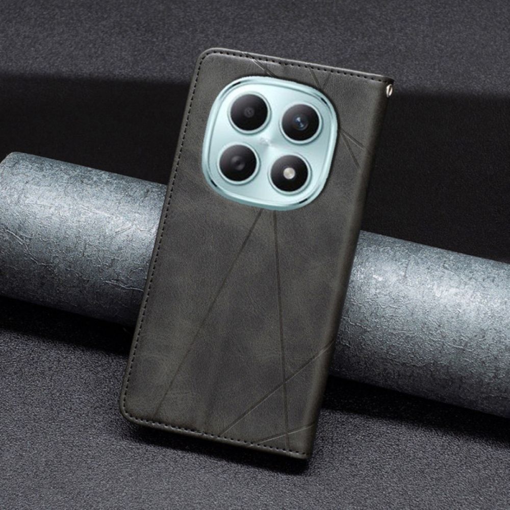 Folio-hoesje Xiaomi Redmi Note 15 5g Geometrisch Patroon Bescherming Hoesje