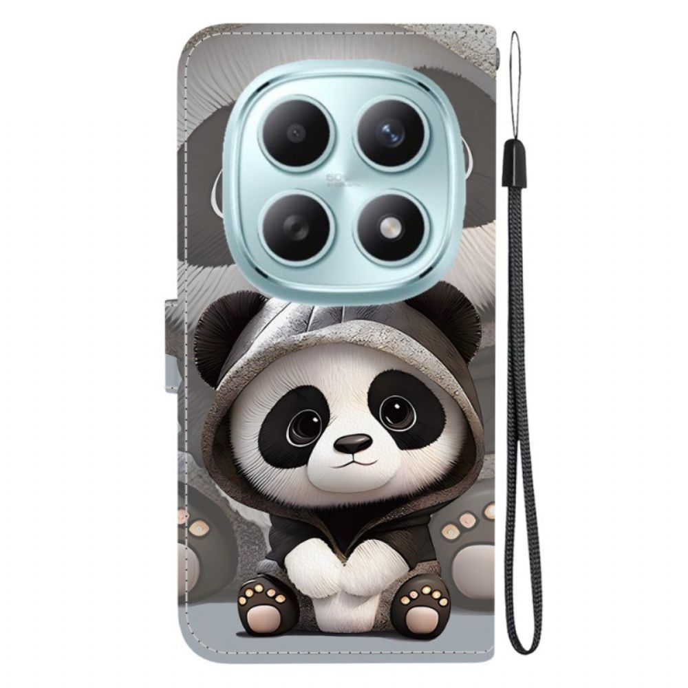 Folio-hoesje Xiaomi Redmi Note 15 5g Panda Patroon