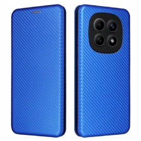 Folio-hoesje Xiaomi Redmi Note 15 5g Schokbestendige Koolstofvezeltextuur Bescherming Hoesje