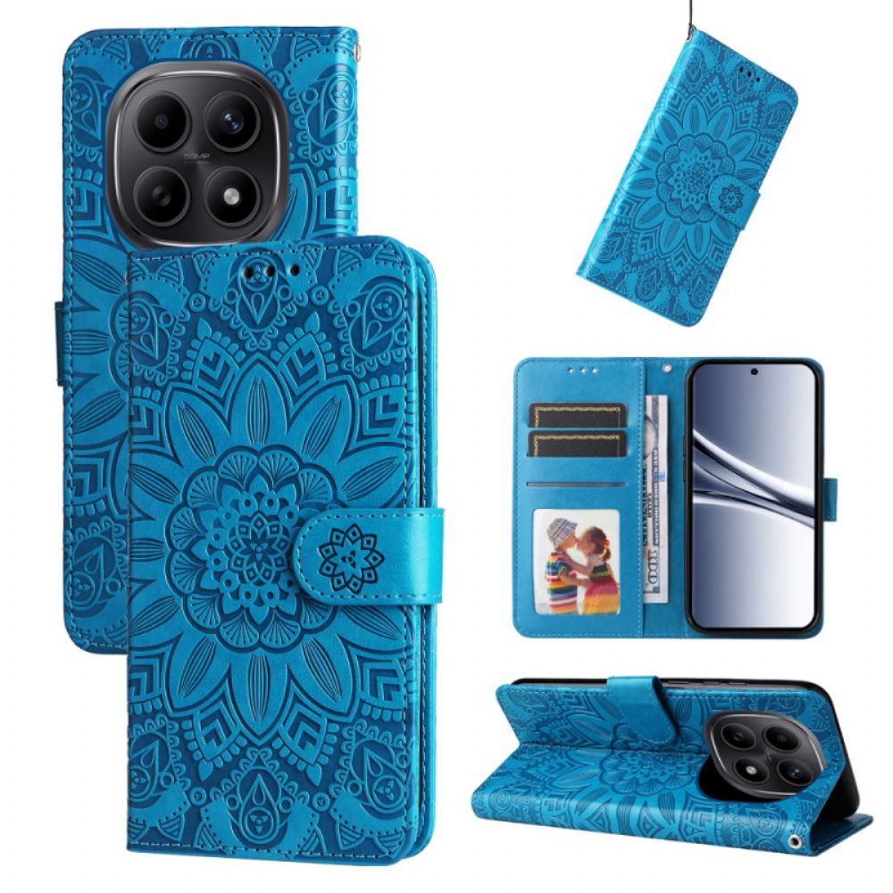 Folio-hoesje Xiaomi Redmi Note 15 5g Telefoonhoesje Mandala-patroon
