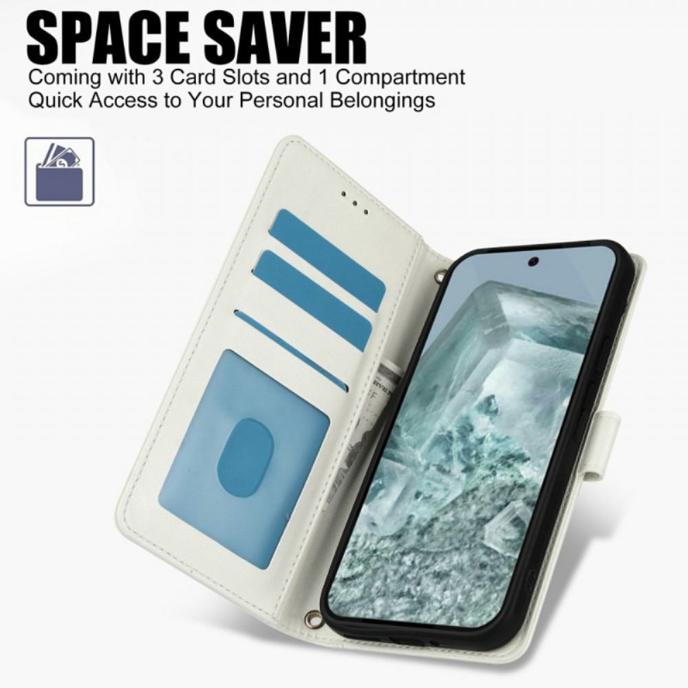 Folio-hoesje Xiaomi Redmi Note 15 5g Telefoonhoesje Standaard En Polsbandje