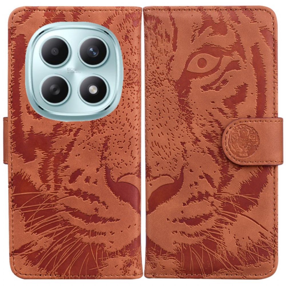 Folio-hoesje Xiaomi Redmi Note 15 5g Telefoonhoesje Tijgerprint