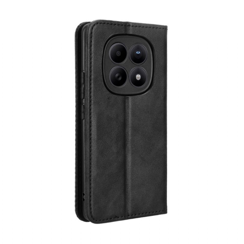 Folio-hoesje Xiaomi Redmi Note 15 5g Vintage Rand Bescherming Hoesje