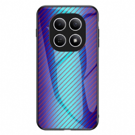 Hoesje Xiaomi Redmi Note 15 5g Gehard Glas Met Koolstofvezel Bescherming Hoesje