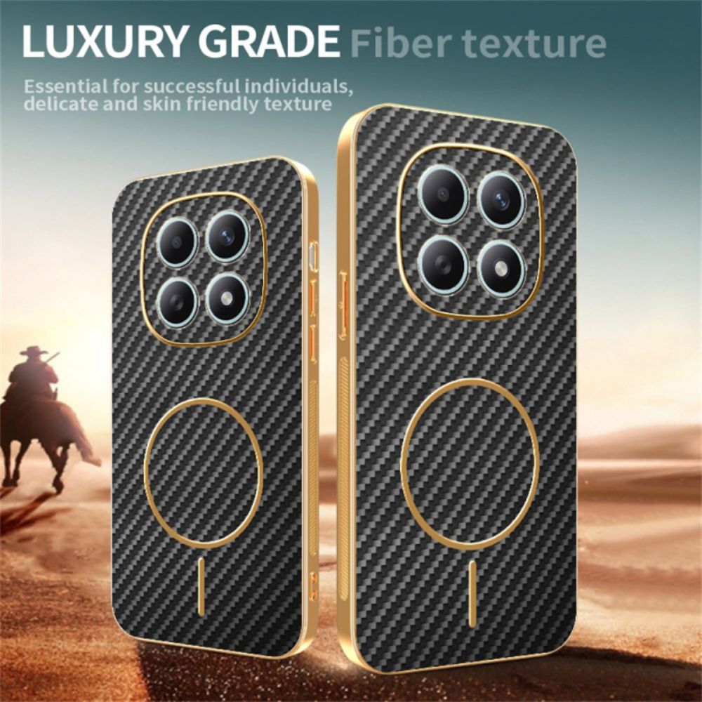 Hoesje Xiaomi Redmi Note 15 5g Koolstofvezeltextuur Bescherming Hoesje