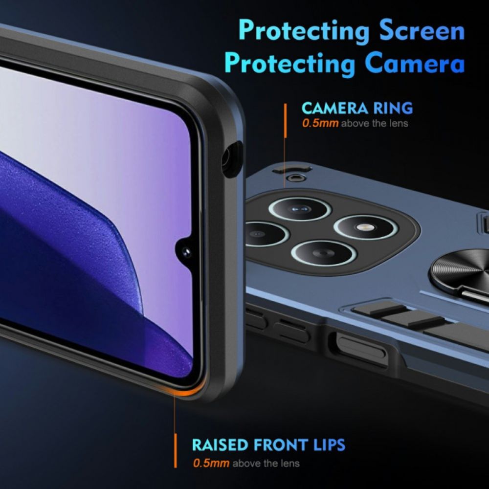 Hoesje Xiaomi Redmi Note 15 5g Ringhouder En Verstevigde Bescherming Bescherming Hoesje