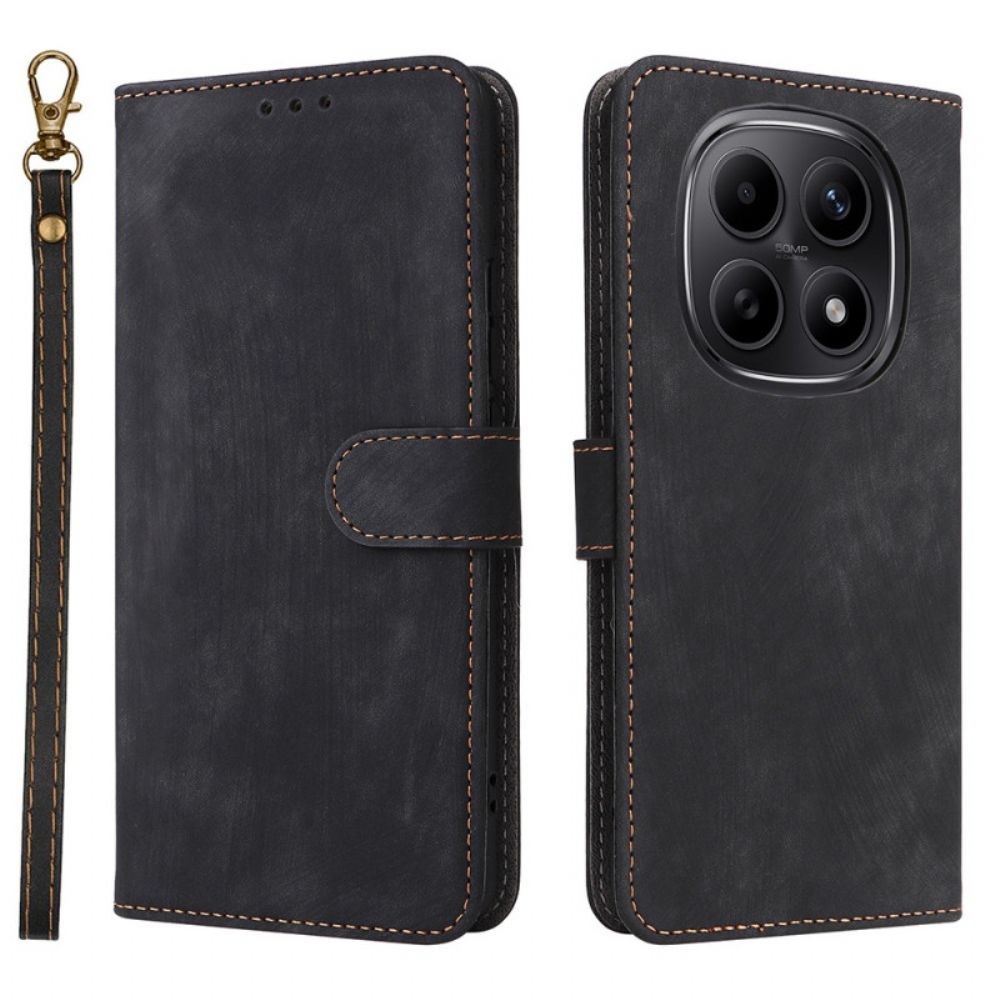 Leren Hoesje Voor Xiaomi Redmi Note 15 5g Rfid-blokkering