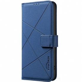 Leren Hoesje Xiaomi Redmi Note 15 5g Binfen Color Lijnen