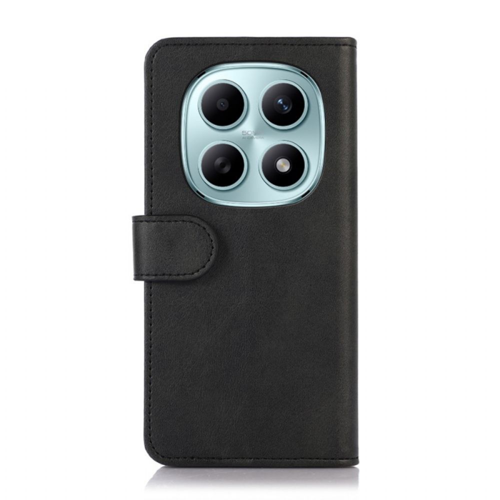 Leren Hoesje Xiaomi Redmi Note 15 5g Leer-effect Bescherming Hoesje