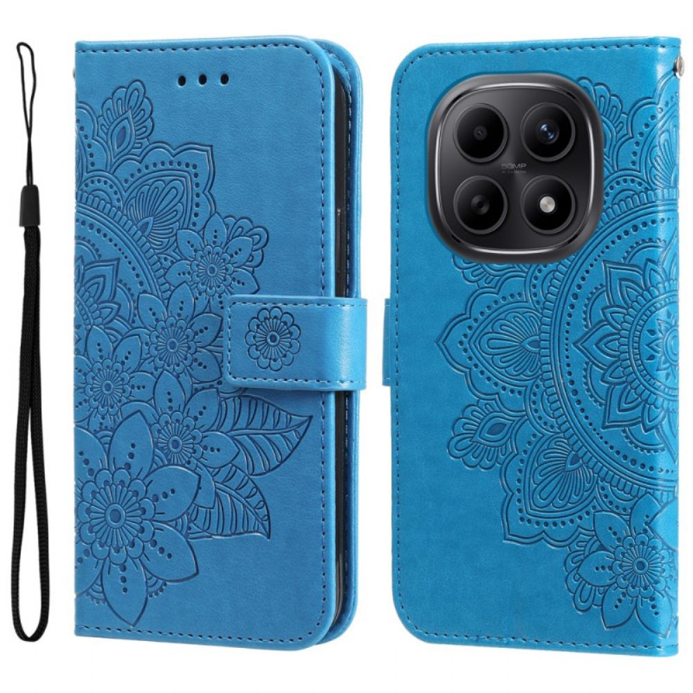Leren Hoesje Xiaomi Redmi Note 15 5g Mandala-print