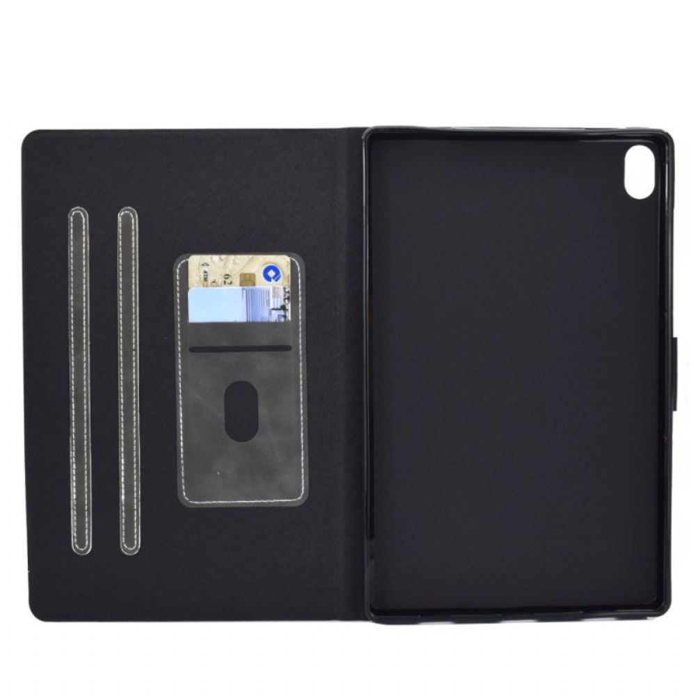 Bescherming Hoesje iPad (2025) Klassiek Kunstleer