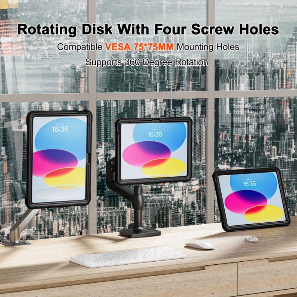 Cover Hoesje iPad (2025) Telefoonhoesje Geïntegreerde Verstelbare Standaard