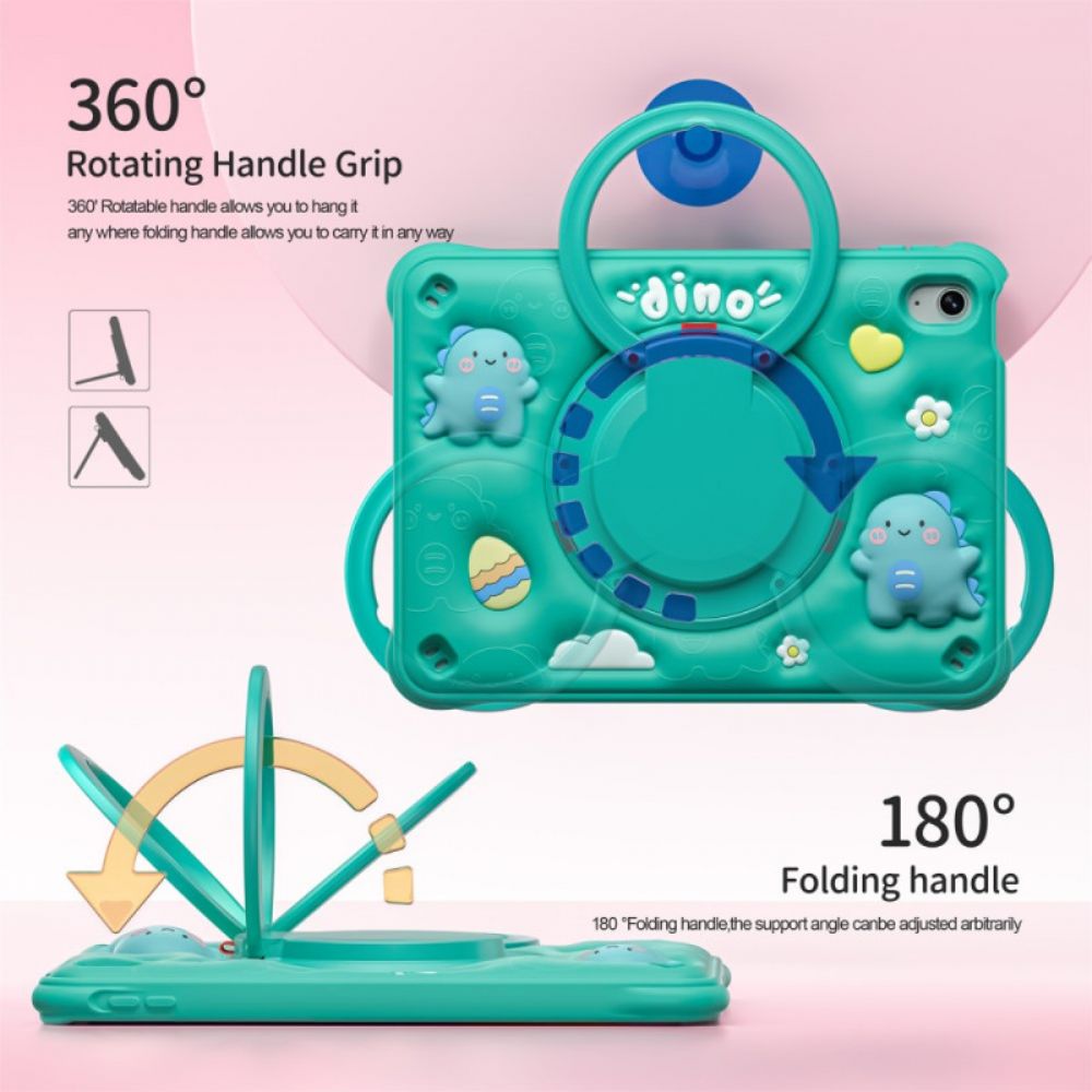 Cover Hoesje iPad (2025) Telefoonhoesje Meerlaags Met Schouderband