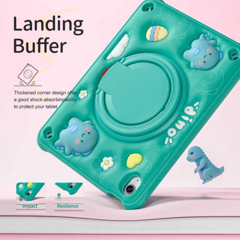 Cover Hoesje iPad (2025) Telefoonhoesje Meerlaags Met Schouderband