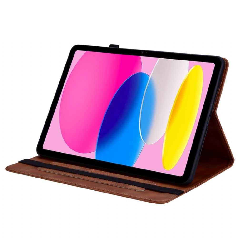 Cover iPad (2025) Hartjes Met Stylushouder Bescherming Hoesje