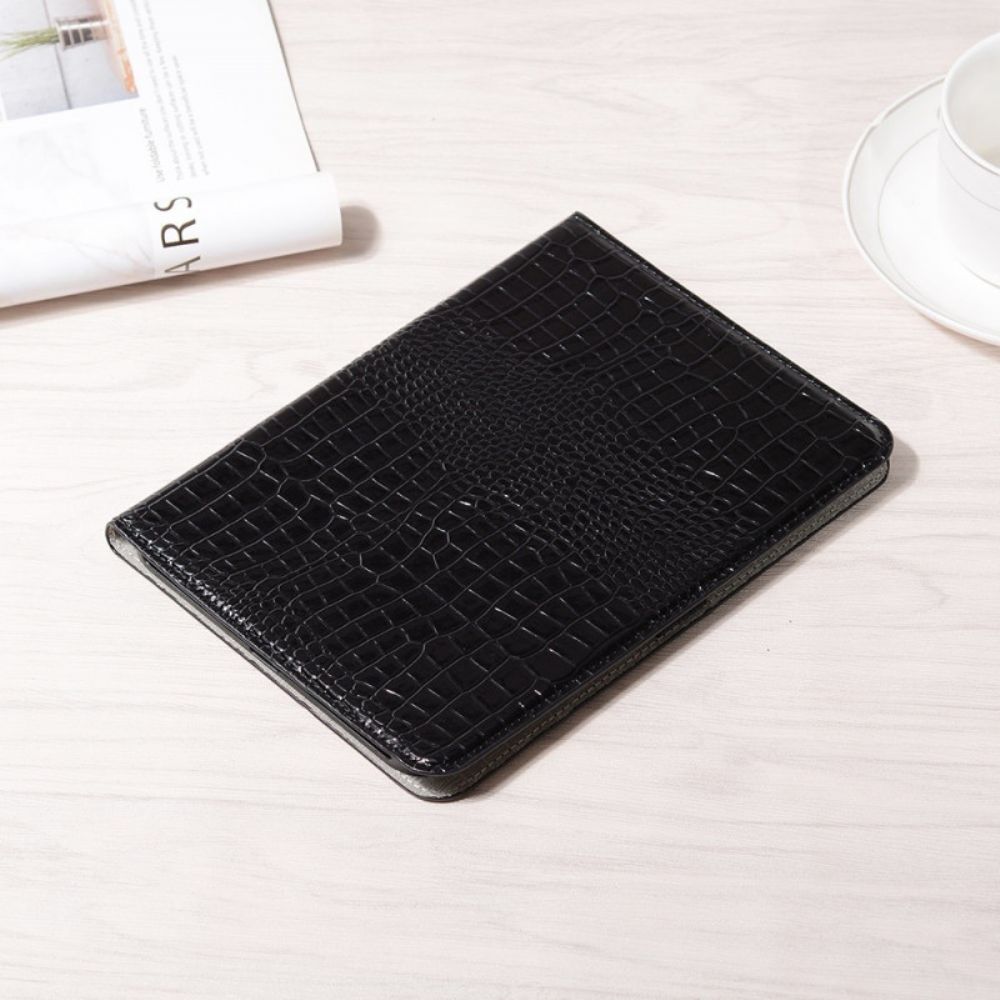 Cover iPad (2025) Krokodillenstijl Bescherming Hoesje