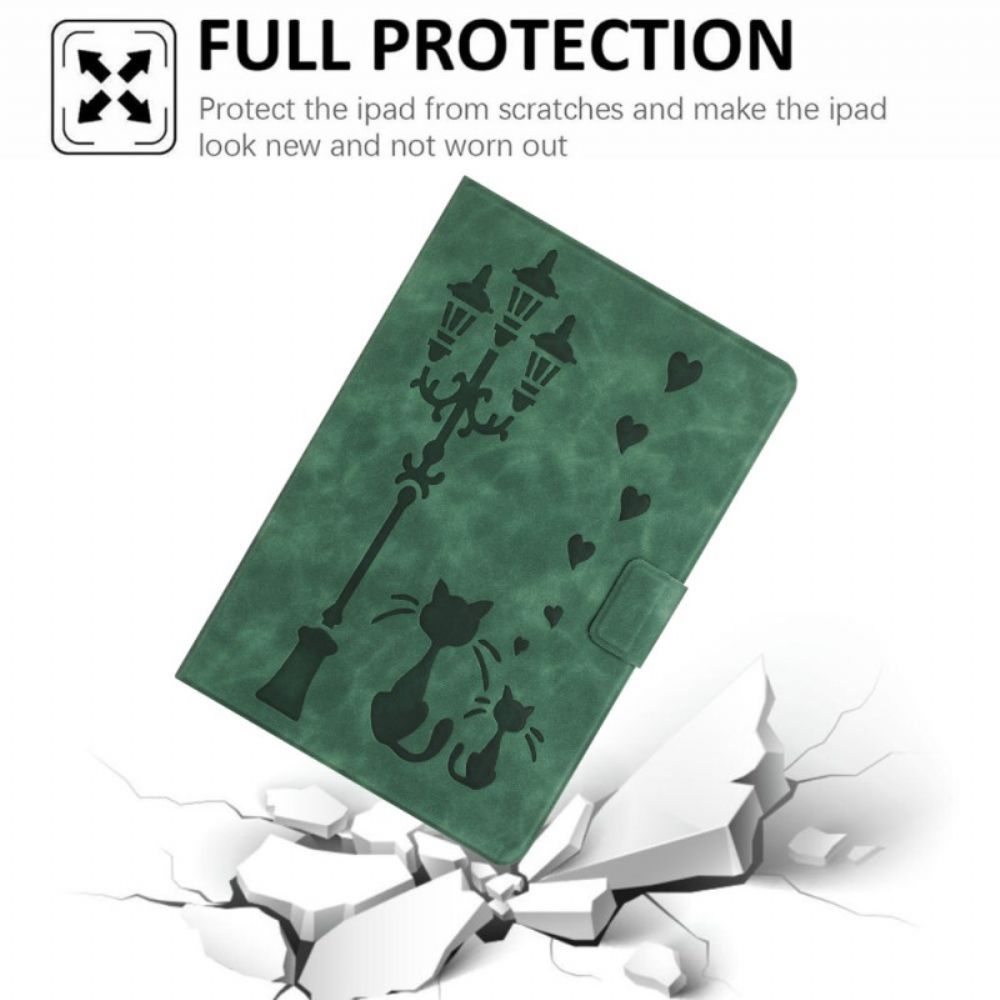 Folio-hoesje iPad (2025) Telefoonhoesje Kat Afdrukken