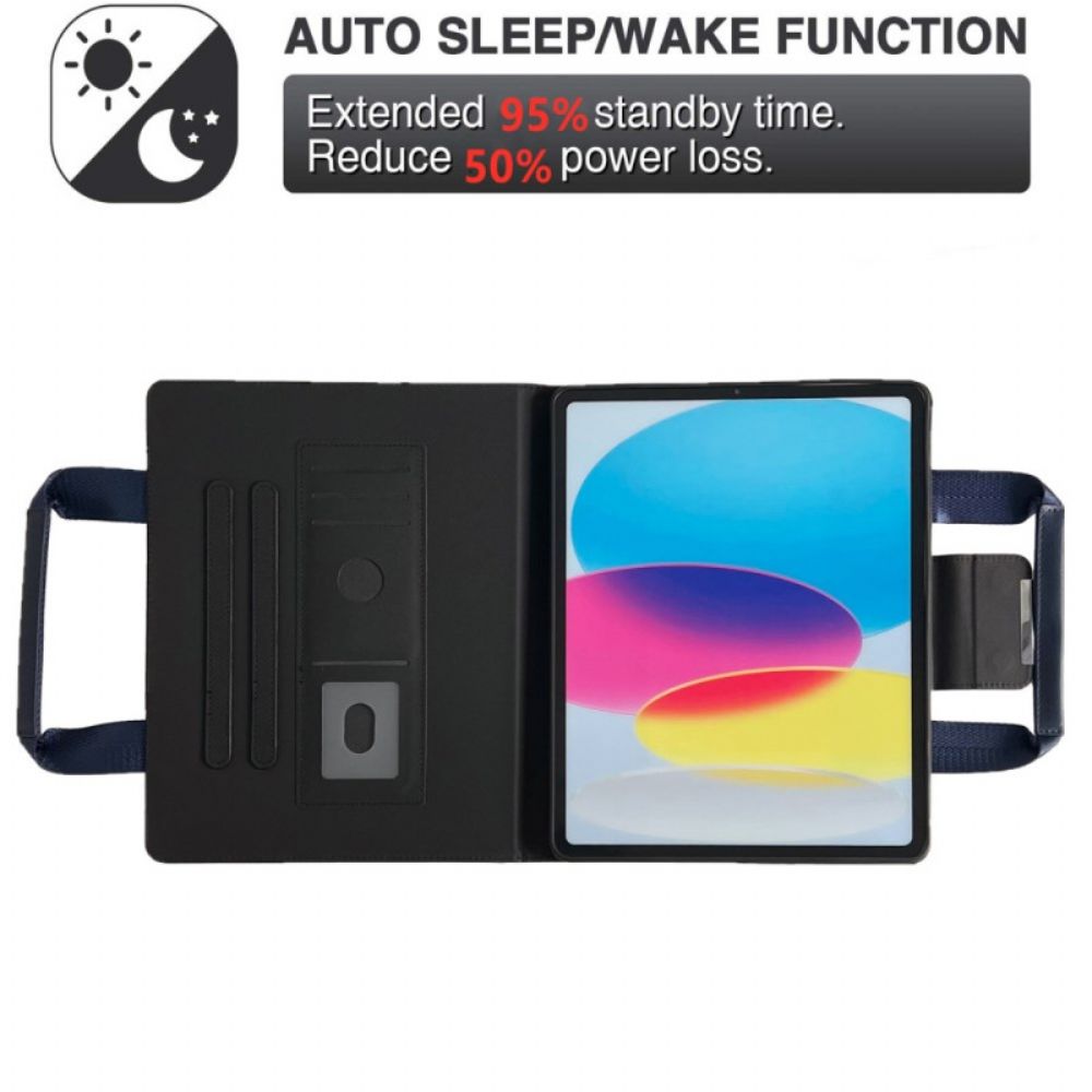 Hoesje Case iPad (2025) Telefoonhoesje Schoudertasmodel