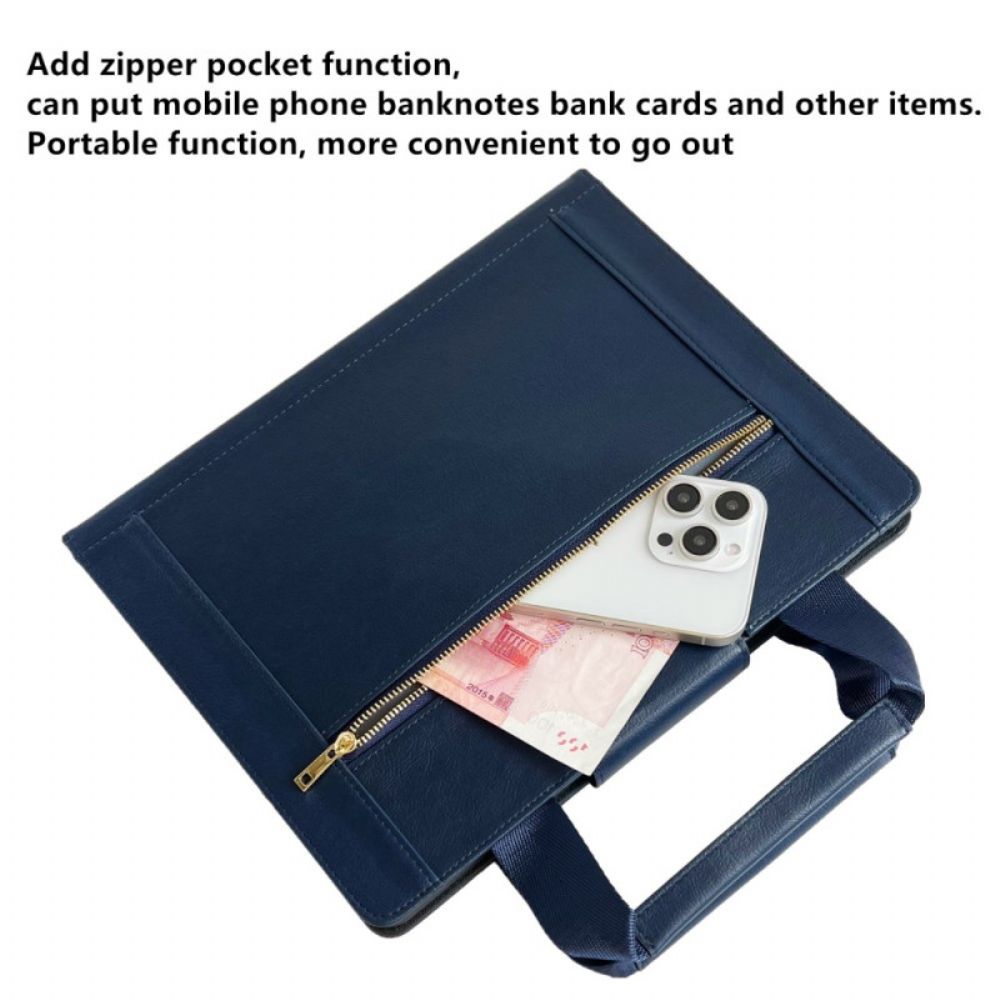 Hoesje Case iPad (2025) Telefoonhoesje Schoudertasmodel