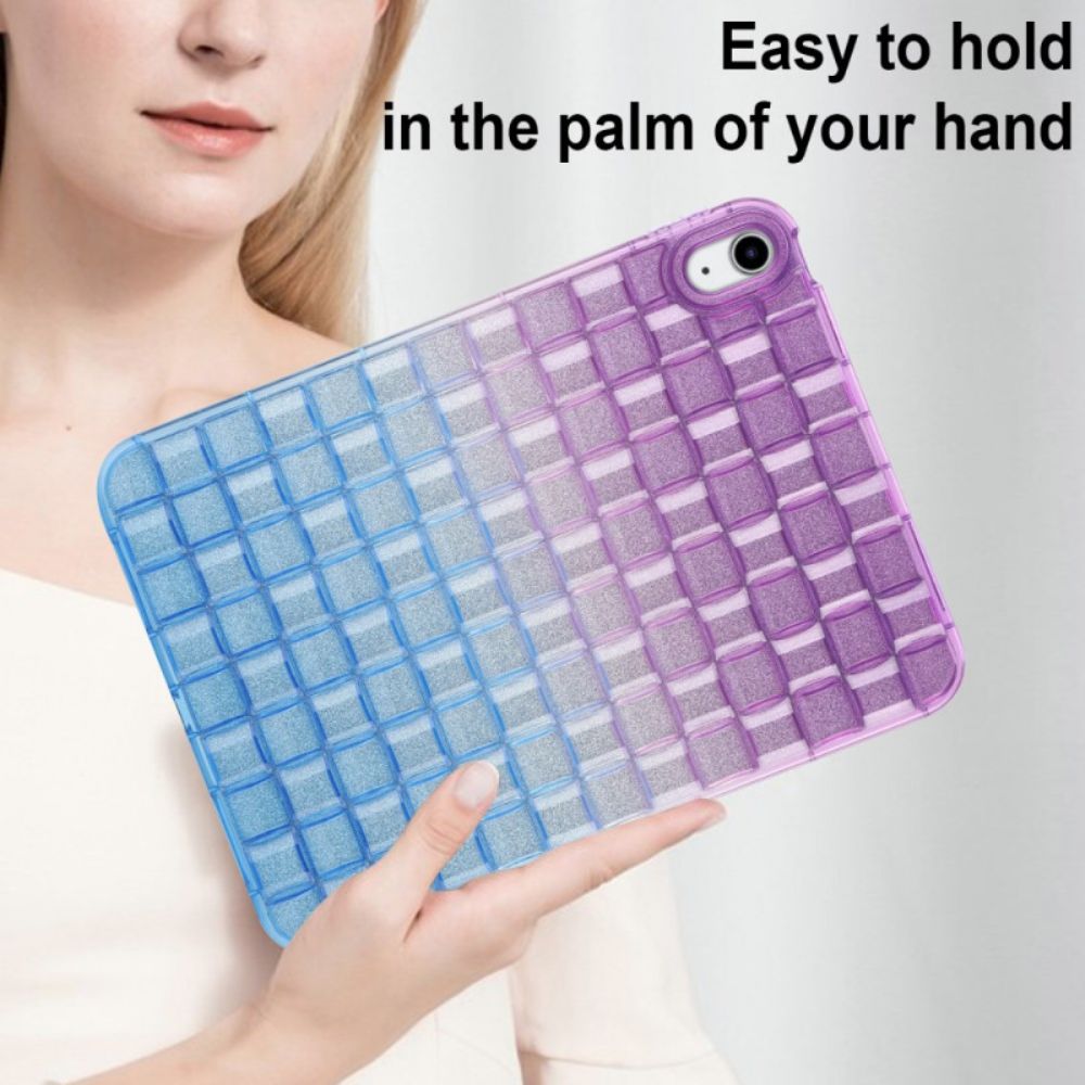 Hoesje iPad (2025) Gevlochten Patroon