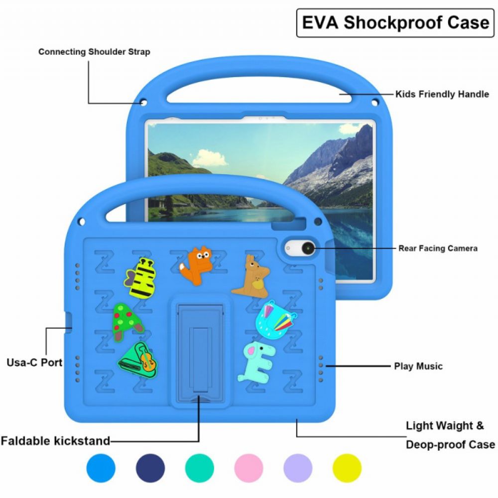 Hoesje iPad (2025) Kinderen Bescherming Hoesje