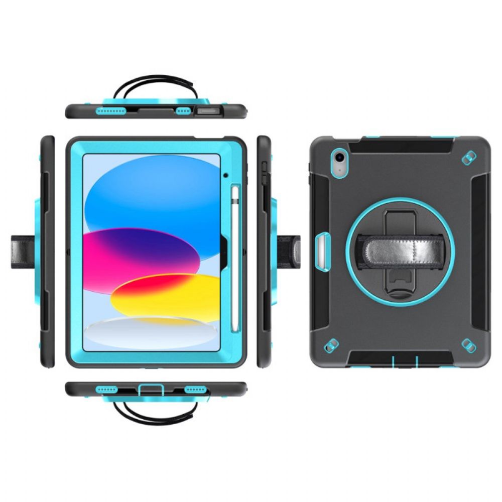 Hoesje iPad (2025) Robuust Met Draaibare Standaard