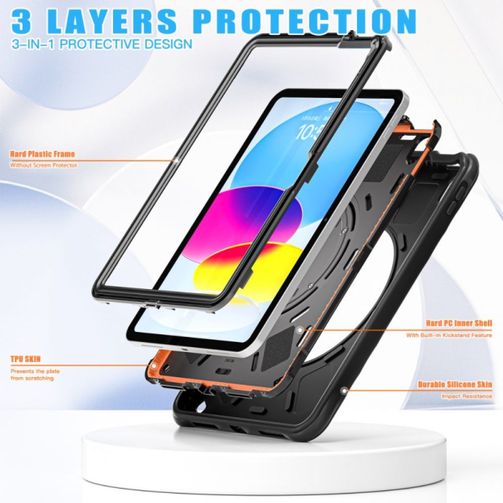 Hoesje iPad (2025) Versterkte Ondersteuning En Bescherming