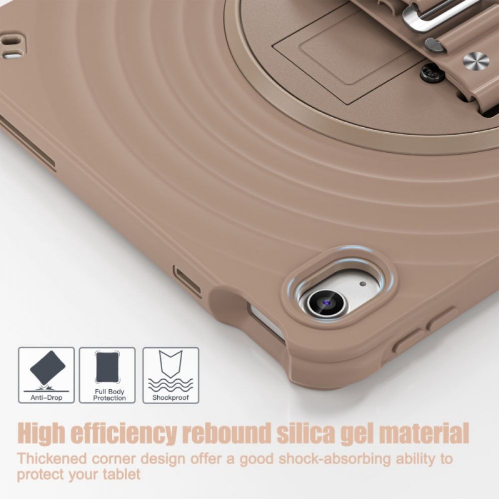 Hoesje Voor iPad (2025) 360 Graden Draaibare Standaard En Schouderband