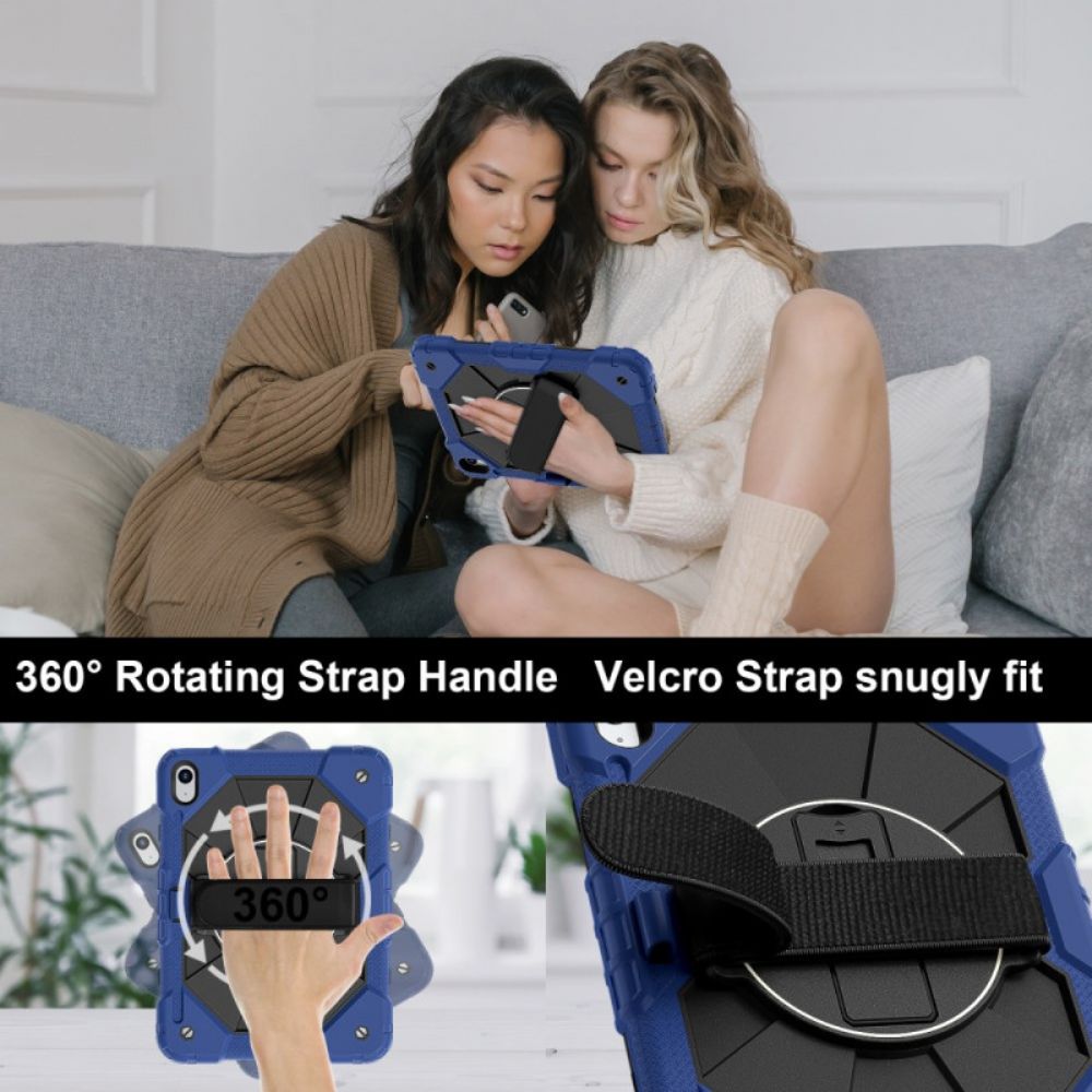 Hoesje Voor iPad (2025) Ultra-resistent Met Riem