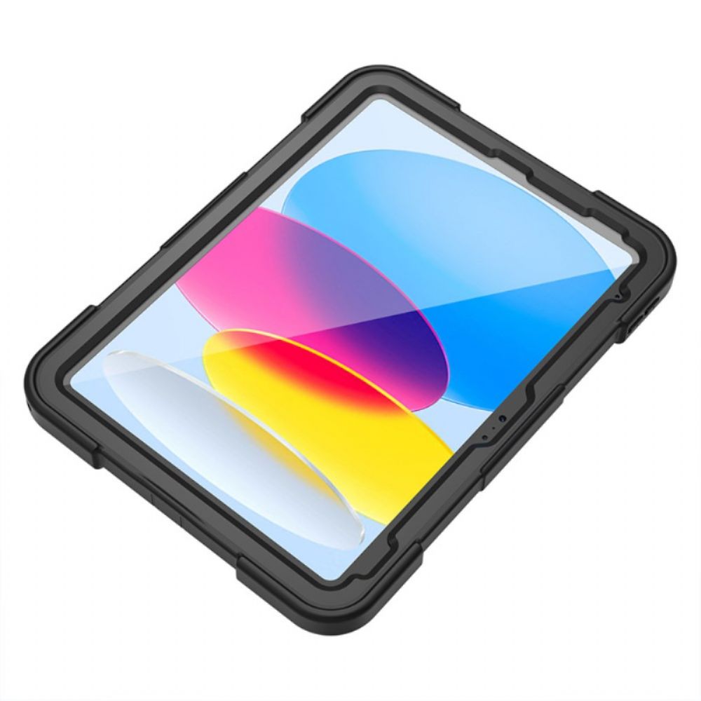 Ip68 Waterdichte Hoes Voor iPad (2025) / 10.9 (2022) Ip68 Waterdichte Standaard En Draagkoord