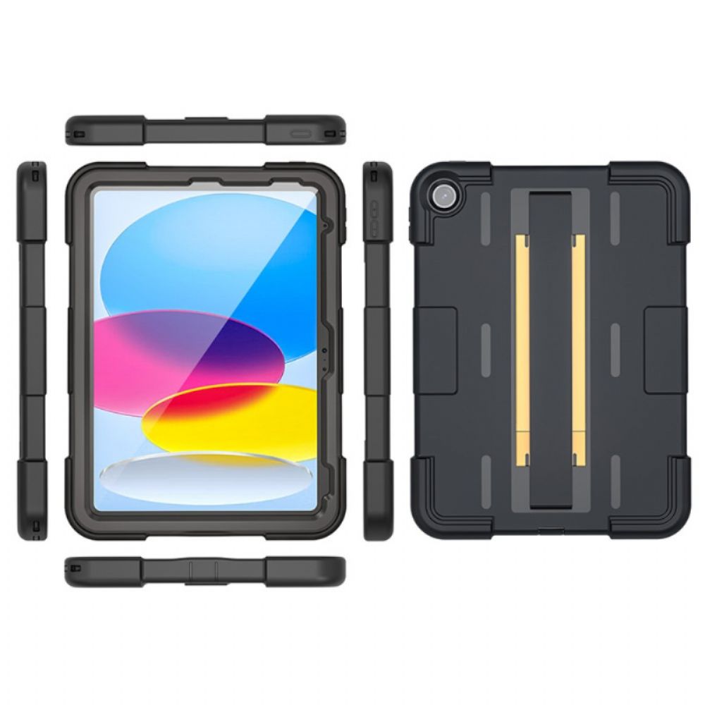 Ip68 Waterdichte Hoes Voor iPad (2025) / 10.9 (2022) Ip68 Waterdichte Standaard En Draagkoord