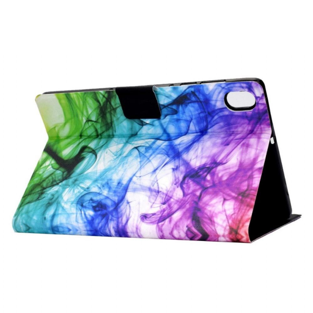 Leren Hoesje iPad (2025) Abstractie