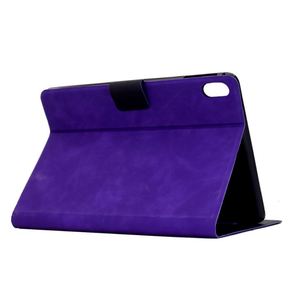 Leren Hoesje iPad (2025) Retro Lederlook Bescherming Hoesje