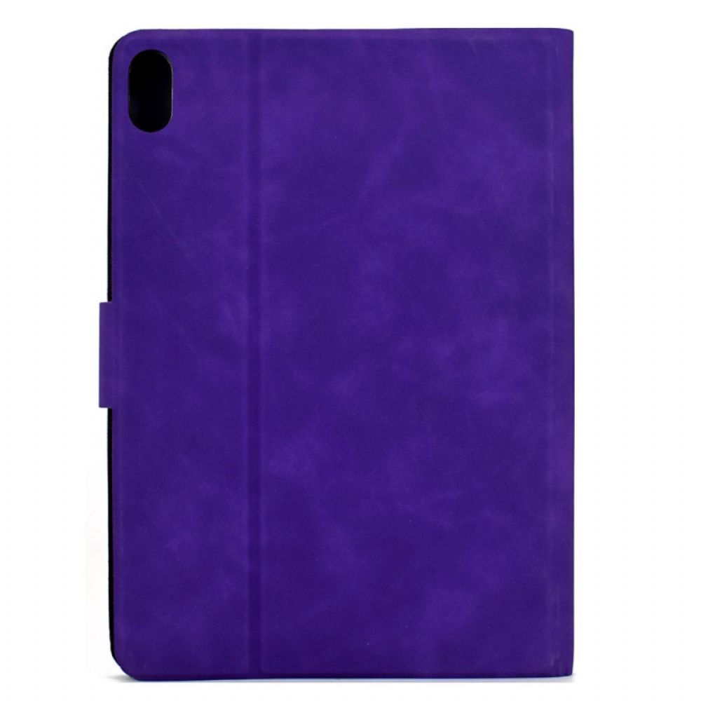 Leren Hoesje iPad (2025) Retro Lederlook Bescherming Hoesje
