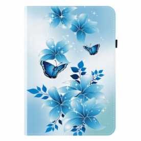 Cover Xiaomi Pad 7 / 7 Pro Blauwe Decoratie