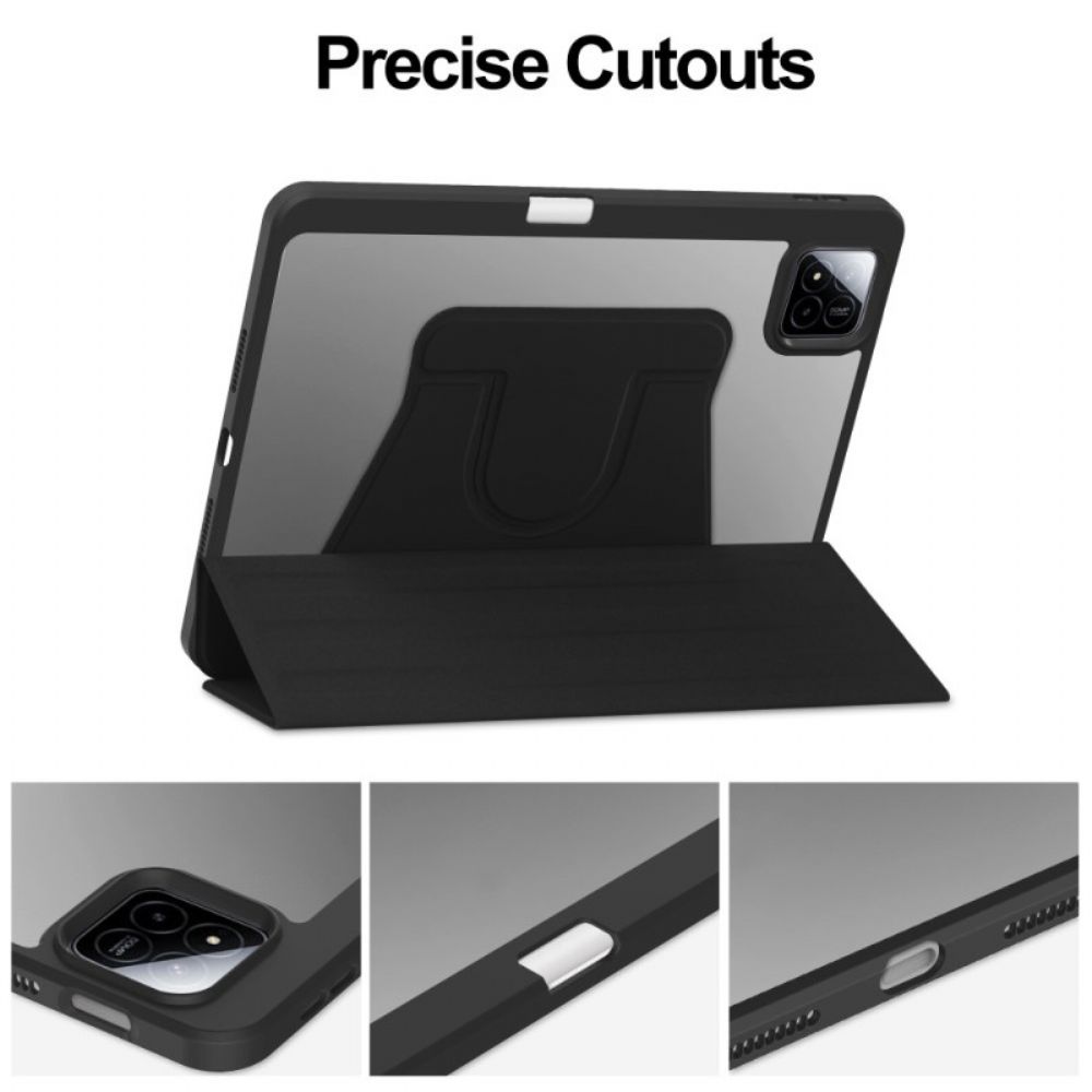 Cover Xiaomi Pad 7 / 7 Pro Lederlook Met Draaibare Standaard Bescherming Hoesje