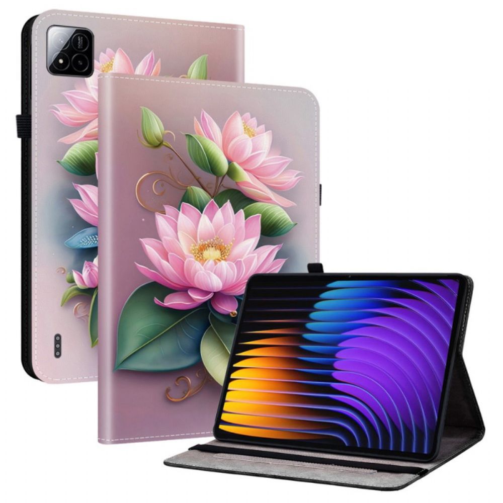 Cover Xiaomi Pad 7 / 7 Pro Lotus Bescherming Hoesje