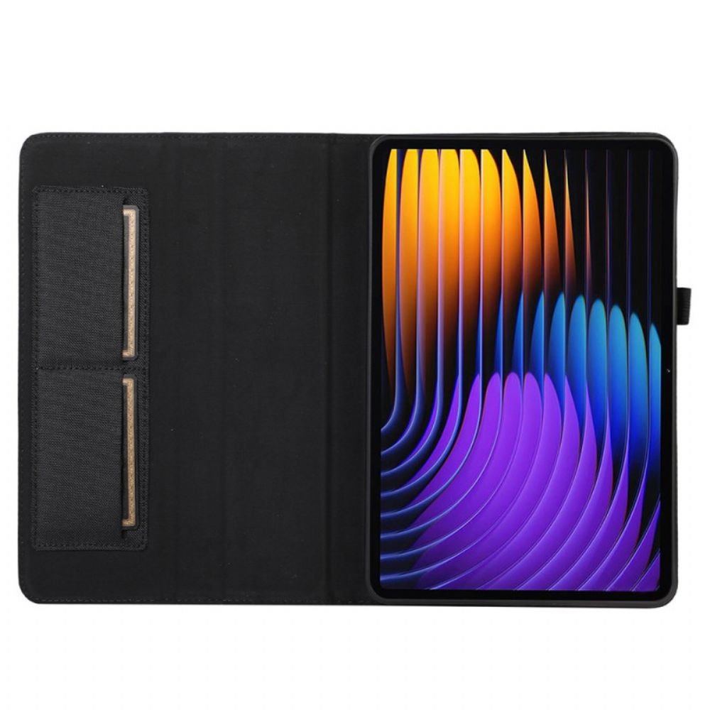 Cover Xiaomi Pad 7 / 7 Pro Stoffen Textuur