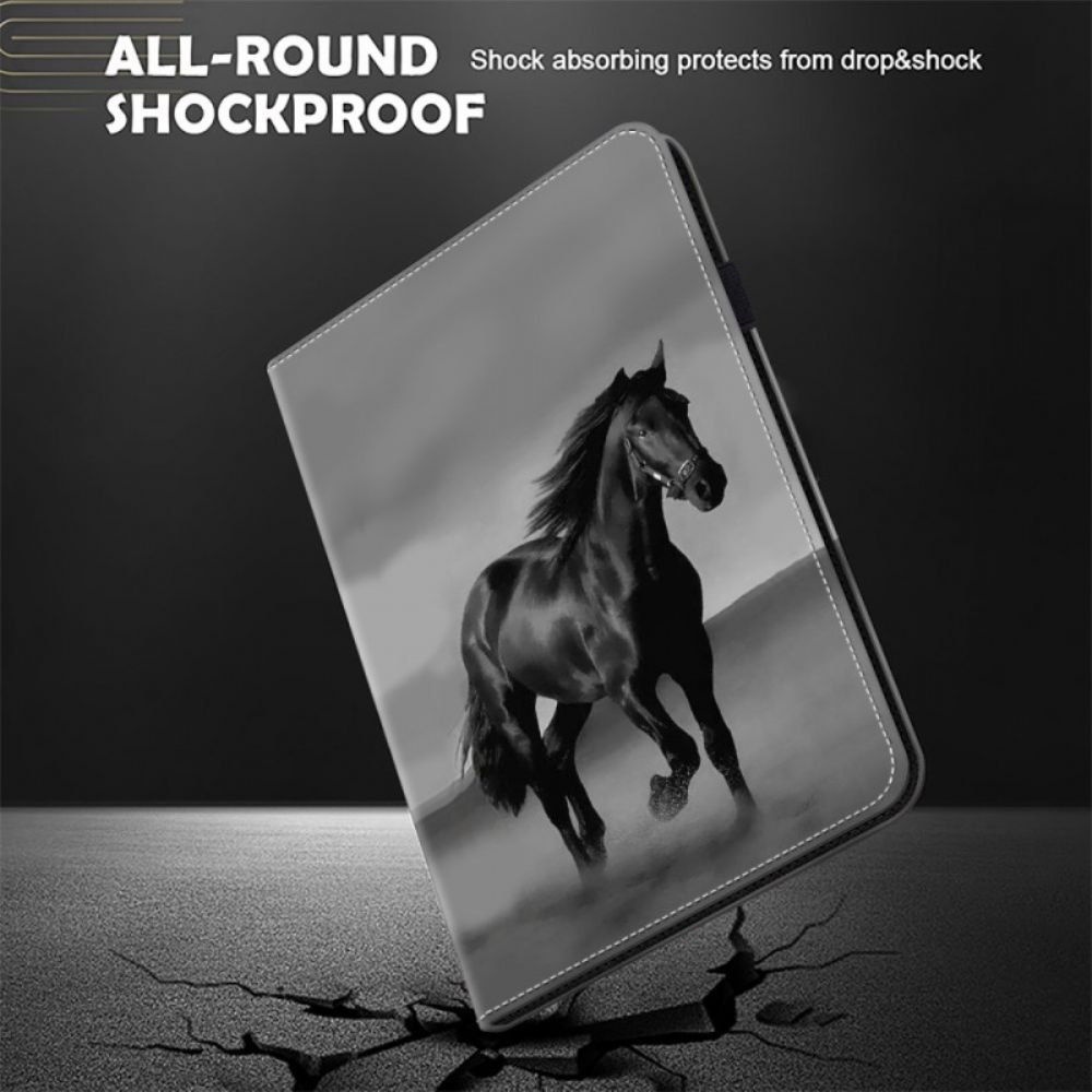 Cover Xiaomi Pad 7 / 7 Pro Zwart Paard Bescherming Hoesje