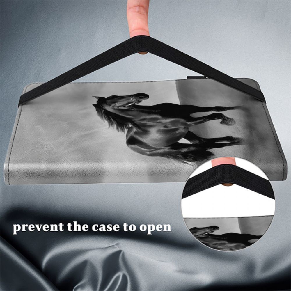 Cover Xiaomi Pad 7 / 7 Pro Zwart Paard Bescherming Hoesje