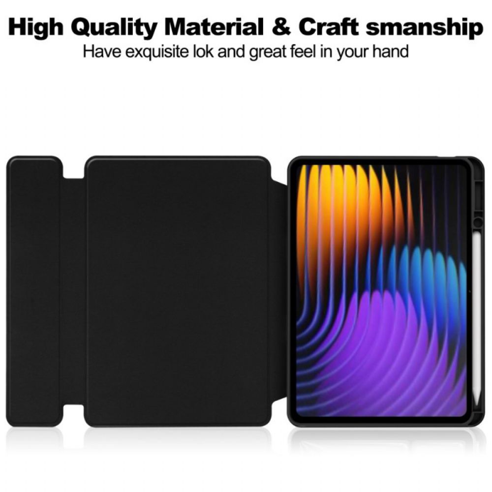 Hoesje Case Xiaomi Pad 7 / 7 Pro Lederlook Met Draaibare Standaard