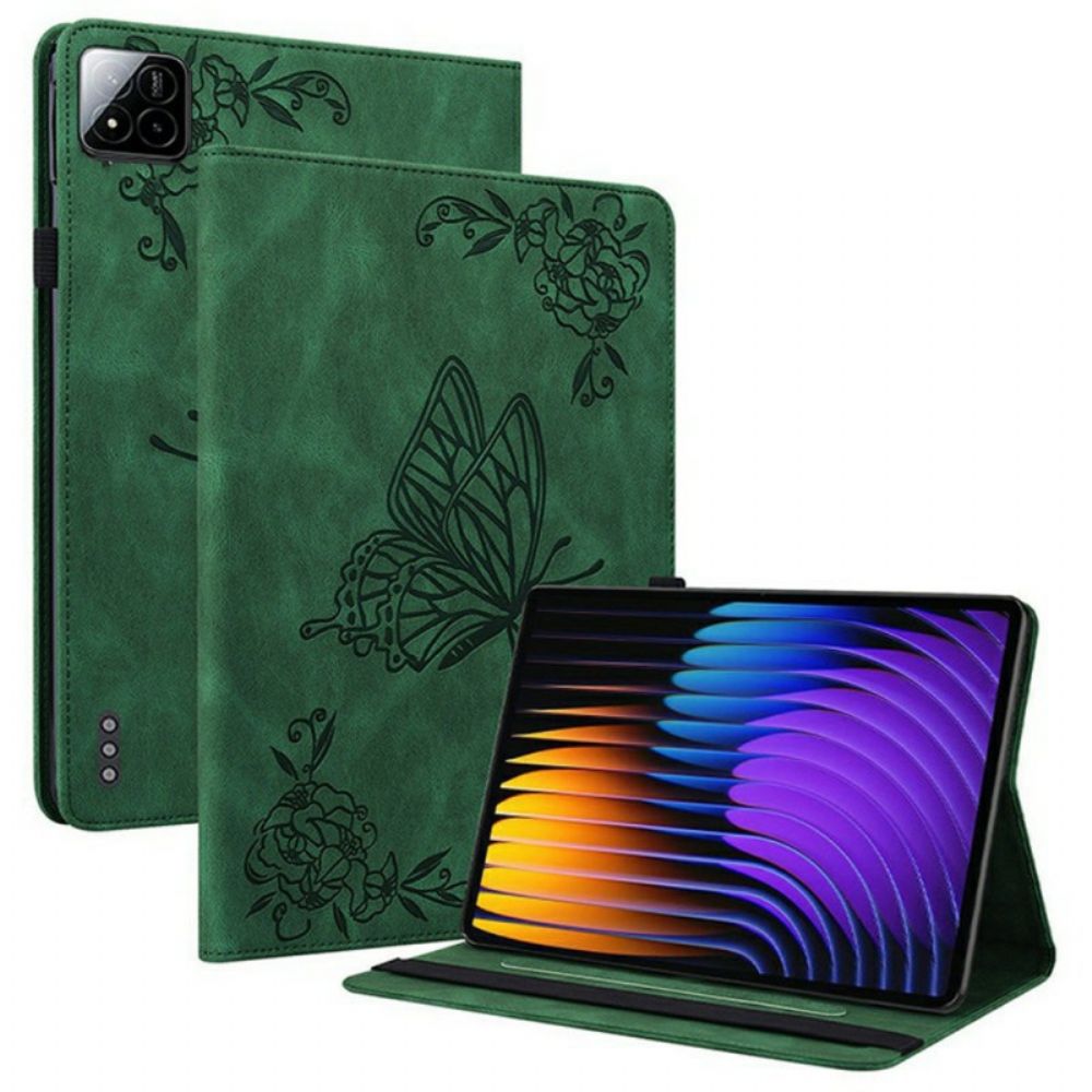Hoesje Case Xiaomi Pad 7 / 7 Pro Telefoonhoesje Vlinder